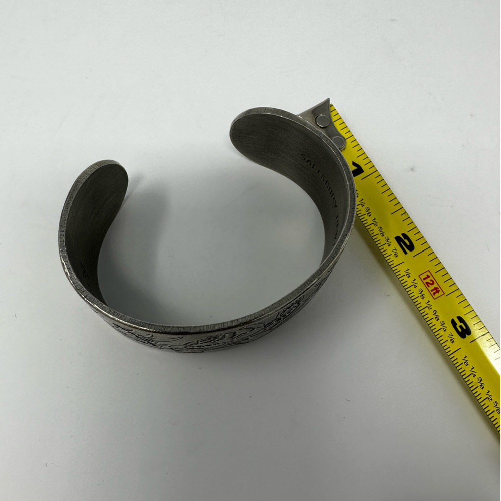 Salisbury pewter cuff bracelet - Picture 6 of 6